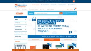 Education Umbrella - books and digital resources for schools