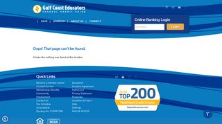 Gulf Coast Educators Federal Internet Banking