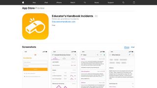 Educator's Handbook Incidents on the App Store - iTunes - Apple