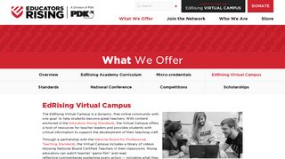 EdRising Virtual Campus | Educators Rising
