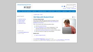 Get Help with Student Email | Student Login | Chinook Learning ...