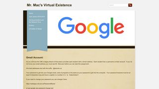 Gmail - Mr. Mac's Virtual Existence