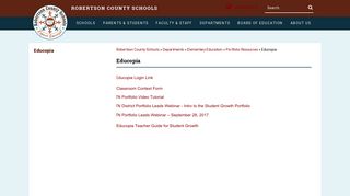 Educopia - Robertson County Schools
