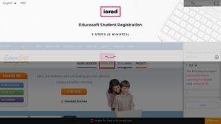 Educosoft Student Registration - Iorad