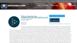 Educreations Interactive Whiteboard - News in Education: Charlotte ...