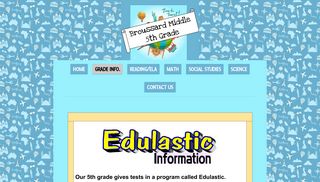 Edulastic Information - Broussard Middle 5th Grade - Google Sites