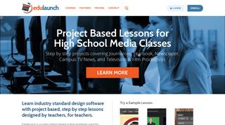 EduLaunch.com | Project Based Lessons for High School Media Classes