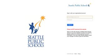 Sign In - Seattle Public Schools