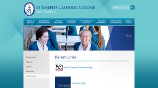 St Joseph's Catholic College - Parent Links