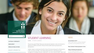 Student Learning - Mater Maria Catholic College
