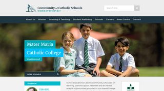 Mater Maria Catholic College Warriewood - Community of Catholic ...
