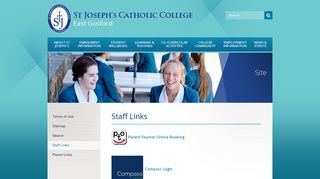 St Joseph's Catholic College - Staff Links