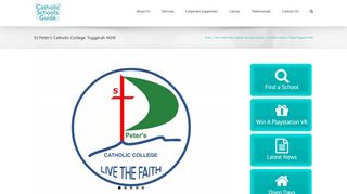 St Peter's Catholic College Tuggerah NSW - Catholic Schools Guide