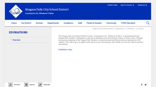 EduNations / Overview - Niagara Falls City School District