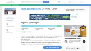 Access ithea.eduongo.com. Desktop - Login