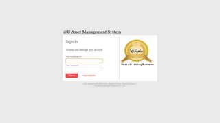 Login Page -Asset Management System - Eduplex Solutions Pvt. Ltd.