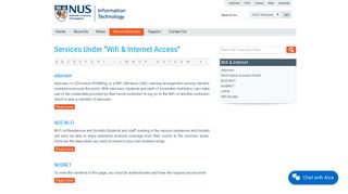 Wifi & Internet Access | NUS Information Technology