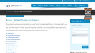 Edusec - College Management Software | Rudra Softech | College ...