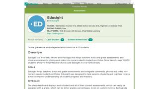 Edusight | Product Reviews | EdSurge