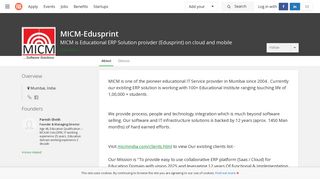 MICM-Edusprint | F6S