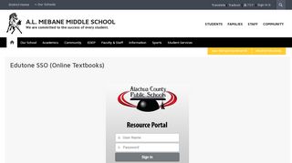 EduTone SSO Portal / Online Resources via EduTone