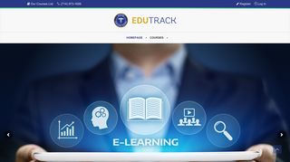 EduTrack Training: Homepage