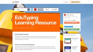 EduTyping Learning Resource | Smore Newsletters for Education