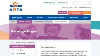 Edvantage Program — The Alberta Retired Teachers' Association