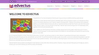 Welcome to Edvectus