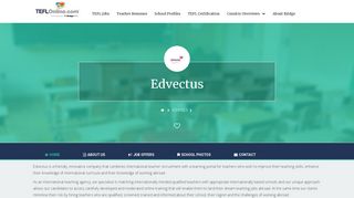 Edvectus | TEFL Jobs Board - Bridge Education Group