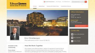 Eric Christiansen | Terrace BC Financial Advisor | Edward Jones