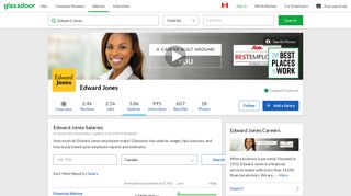 Edward Jones Salaries | Glassdoor.ca