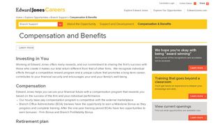 Edward Jones - BOA Compensation and Benefits