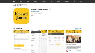 Edward Jones Mobile on the App Store - iTunes - Apple