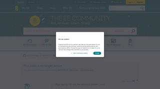 App saying I'm not the account holder... - The EE Community
