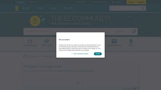 My EE – Problems logging in - The EE Community