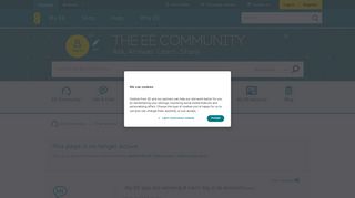 Solved: My EE app not working & can't log in to account - The EE ...