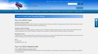 EECU Credit Union - Pay Loan Payment Options