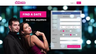 Date-me.com - free online dating and chat site for singles