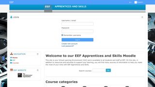 EEF Apprentices and Skills