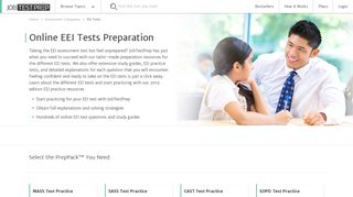 EEI Tests - Online Practice & Study Guides - JobTestPrep