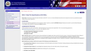 EEO-1 Data File Specifications (CSV/XML) - EEOC