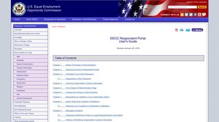 EEOC Respondent Portal User's Guide