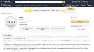 Amazon.com: eero: Alexa Skills