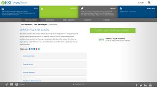 Client Portal - eEmployers Solutions, Inc.