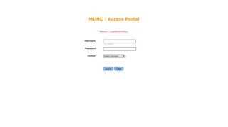MUHC | Access Portal