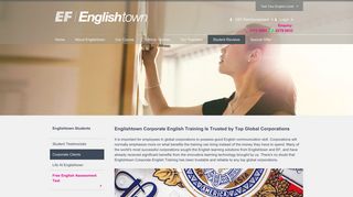 EF Englishtown learning centres - Trusted by Global Top Corporations