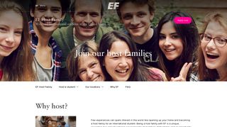 EF Host Family | Become one of our host families today!