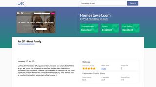 Everything on homestay.ef.com. My EF - Host Family. - Horde