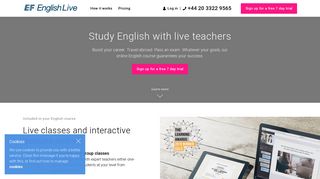 EF English Live | Study English online with Qualified Teachers
